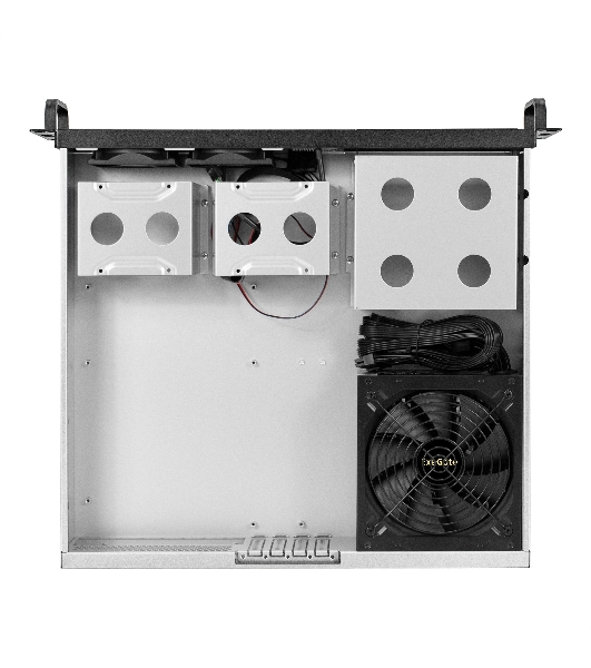 Серверный корпус ExeGate Pro 2U400-04 (RM 19', высота 2U, глубина 400, БП 1200RADS, 2хUSB)