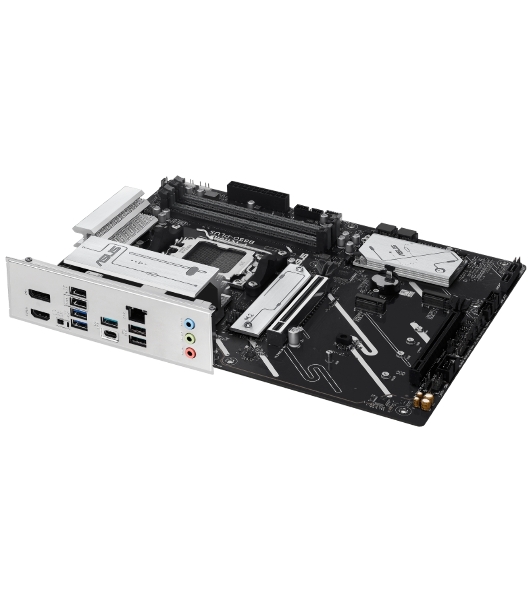 Материнская плата ASUS PRIME B850-PLUS, AM5, AMD B850, 4xDDR5, 4xSATA, 3xM.2, 1xPCIe 5.0 x16, 1xPCIe 4.0 x16, 1xDP, 1xHDMI, 1x2.5Gb LAN, 4xUSB-A 10Gbps, 1xUSB-C 10Gbps, 2xUSB-A 5Gbps, 2xUSB-A 2.0, 3x3.5 мм, 7.1, ATX