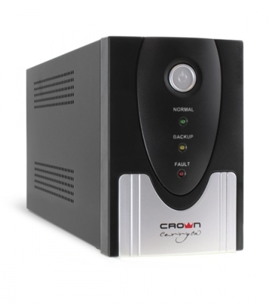 Источник бесперебойного питания Crown CMU-SP800 COMBO USB/800 ВА\480 Вт/7 x компьютерная/евророзетка (C13/Schuko)