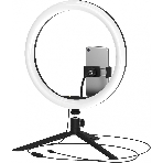 Светильник кольцевой Gauss 15W 800lm 3000-6500K 5V USB IP20 300x23мм черный дим пульт е LED, фото11