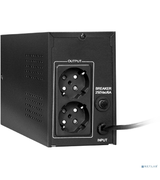Источник бесперебойного питания ExeGate SpecialPro UNB-800.LED.AVR.EURO 800VA/480W, LED, AVR, 2 евророзетки, черный