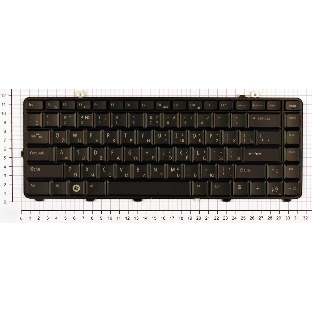Клавиатура для ноутбука Dell Studio 15 1555 1557 1558 черная с подсветкой