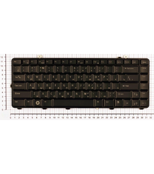 Клавиатура для ноутбука Dell Studio 15 1555 1557 1558 черная с подсветкой