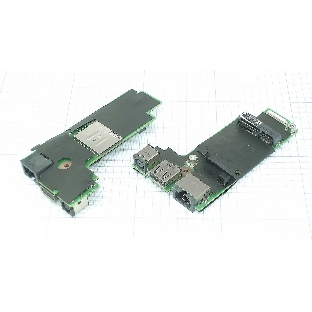 Плата питания для ноутбука HY-DE030 Dell Vostro 3300 13.3' с USB и LAN разъемами