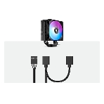 Кулер для процессора Cooler Ocypus Delta A40 BK ARGb Delta-A40-BK1NAWN00X-GL черный 120мм алюминий+медь 2000rpm 29db 4-pin 220W 156мм, фото16