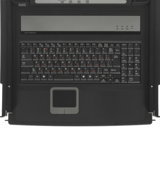 Консоль управления для KVM-переключателей ATEN (CL1000M-ATA-RG) 19', SVGA+KBD+MOUSE PS/2, с KVM-шнуром PS/2 1.8м., LCD экран 17', лат./рус. клавиатура