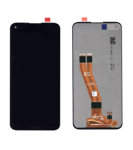 Дисплей для Nokia 3.4, черный
