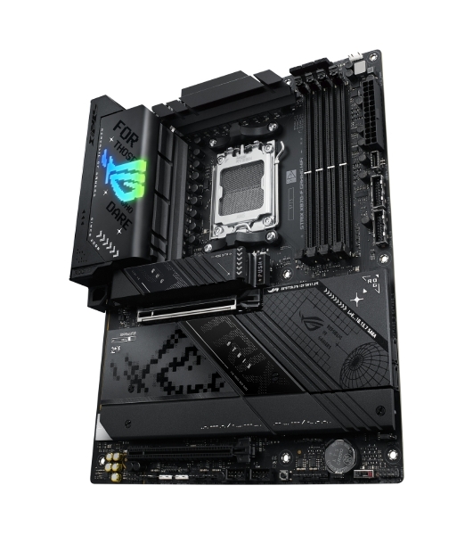 Материнская плата ASUS ROG STRIX X870-F GAMING WIFI, AM5, AMD X870, 4xDDR5, 2xSATA, 4xM.2, 1xPCI-E 5.0 x16, 1xPCI-E 4.0 x4, 1xHDMI, 1xDP, 2xUSB-C USB4, 1xUSB-C 10Gbps, 5xUSB-A 10Gbps, 4xUSB-A 5Gbps, 1x 2.5Gb LAN, 2x3.5 мм, 7.1, ATX