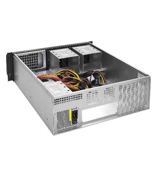 Серверный корпус ExeGate Pro EX293899RUS 3U450-09 (RM 19', высота 3U, глубина 450, БП 2U-400ADS, USB)