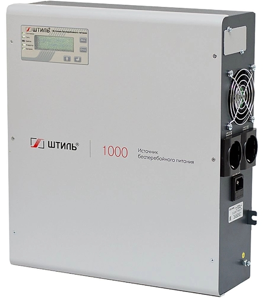 Источник бесперебойного питания Штиль SW1000L 900Вт 1000ВА серый