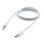 Кабель-переходник USB Cablexpert CCAB-CM35M-1M-W, Type-C/Jack3.5, Mobile, 1м, белый, коробка, фото3