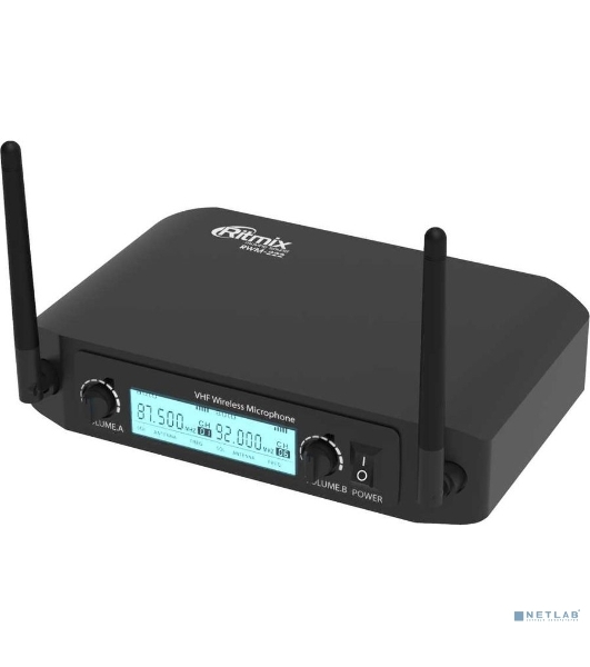 Микрофон Ritmix RWM-222 черный