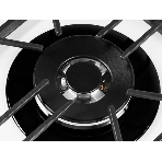 Газовая варочная панель Kuppersberg FG 62 W Газовая варочная панель, закаленное стекло, ширина 60 см, 4 газовые конфорки, WOK конфорка(3,8 кВт), автоподжиг, газ-контроль, чугунные решетки, белый, фото6
