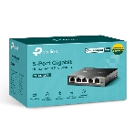Коммутатор сетевой TP-Link SMB TL-SG105E 5-Port Gigabit Desktop Easy Smart Switch, 5 10/100/1000Mbps RJ45 ports, MTU/Port/Tag-based VLAN, QoS, IGMP Snooping, фото10