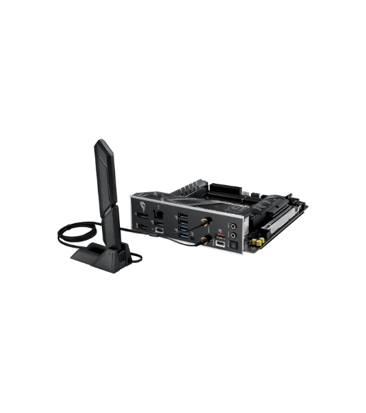 Материнская плата ASUS ROG STRIX B860-I GAMING WIFI, LGA1851, Intel B860, 2xDDR5, 4xSATA, 2xM.2, 1xPCIe 5.0 x16, 1xDP, 1xHDMI, 1xThunderbolt 4, 1x2.5Gb LAN, Wi-Fi 7, 2xUSB 2.0, 3xUSB 3.2 Gen 1, 1xUSB 3.2 Gen 2, 1xUSB 3.2 Gen 2x2, 1xUSB-C, 1xS/PDIF, 2x3.5 мм, 7.1, Mini-ITX
