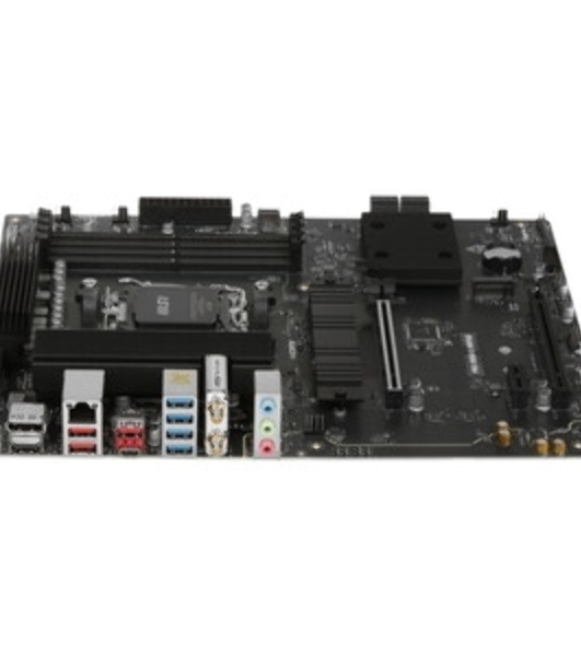 Материнская плата MSI PRO B850-S WIFI6E, AM5, AMD B850, 4xDDR5, 4xSATA, 2xM.2, 1xPCIe 4.0 x16, 1xPCIe 4.0 x4, 1xPCIe 3.0 x1, 1xDP, 1xHDMI, 1x2.5Gb LAN, Wi-Fi 6E, Bluetooth 5.3, 1xUSB-C 10Gbps, 3xUSB-A 10Gbps, 4xUSB-A 5Gbps, 3x3.5 мм, 7.1, ATX
