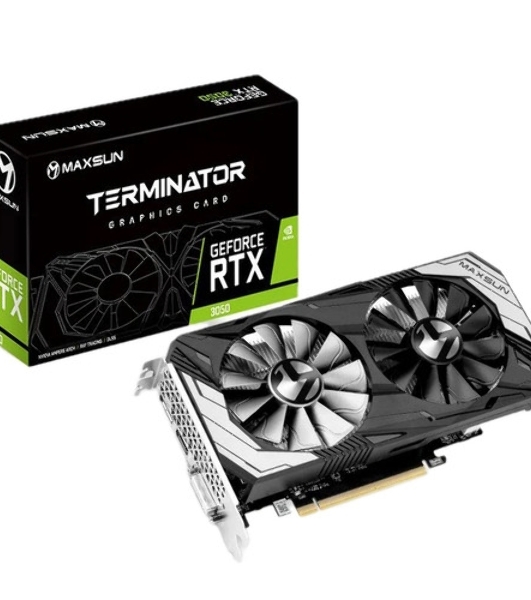 Видеокарта MAXSUN MS-RTX3050 TRB 6G RTX3050 HDMI, DP, DVI, 6G, D6