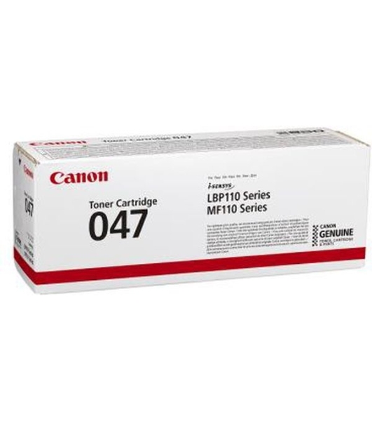 Картридж лазерный Canon 047 BK черный (1600 стр.) для Canon LBP112/LBP113W