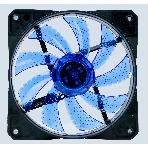 Вентилятор для корпуса Digma DFAN-LED-BLUE черный, 120 мм, 1200 об/мин, 23 дБ, 4 pin, фото2