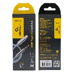 Кабель-переходник USB Cablexpert CCAB-CM35M-1M-W, Type-C/Jack3.5, Mobile, 1м, белый, коробка, фото 1