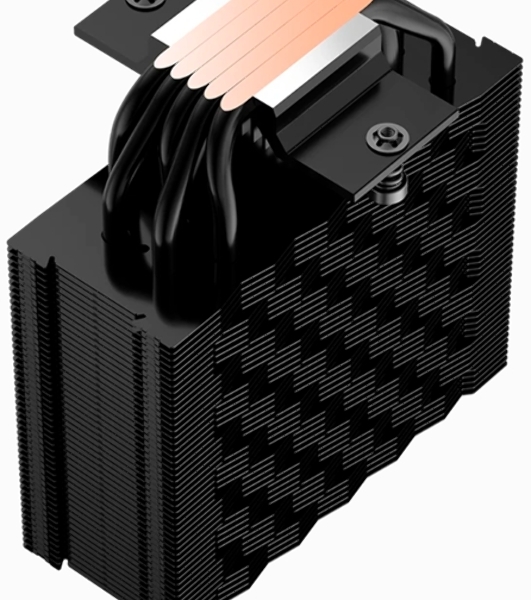 Кулер для процессора PCCooler RZ500 черный 120мм алюминий+медь 2200rpm 32db 4-pin 250W 155мм
