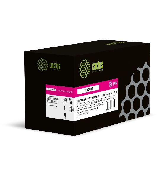 Картридж лазерный Cactus CS-TK5480M пурпурный (1250стр.) для Kyocera ECOSYS PA2101cx/PA2101cwx/MA2101cfx/MA2101cwfx с чипом