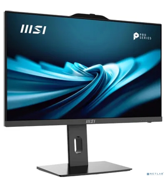 Моноблок MSI Pro AP242P 14M-653RU, 23.8' Full HD i5 14400 (2.5) 16Gb SSD 512Gb UHDG 730 Windows 11 Professional GbitEth WiFi BT 120W клавиатура мышь Cam, 1920x1080, черный (9S6-AE0621-838)