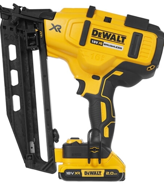 Аккумуляторный шпилькозабивной пистолет DeWalt DCN660D2, 18 В XR, 2 АКБ 2 А·ч