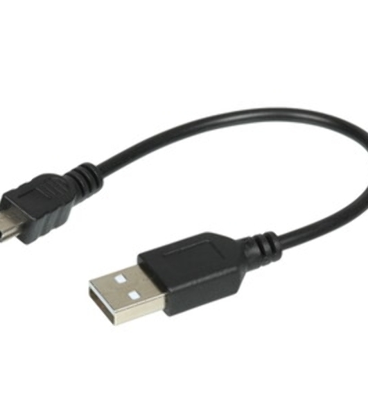 Кабель Rexant Шнур mini USB (male) - USB-A (male) 0.2M черный