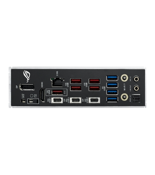 Материнская плата ASUS ROG STRIX X870-F GAMING WIFI, AM5, AMD X870, 4xDDR5, 2xSATA, 4xM.2, 1xPCI-E 5.0 x16, 1xPCI-E 4.0 x4, 1xHDMI, 1xDP, 2xUSB-C USB4, 1xUSB-C 10Gbps, 5xUSB-A 10Gbps, 4xUSB-A 5Gbps, 1x 2.5Gb LAN, 2x3.5 мм, 7.1, ATX