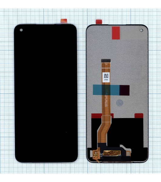 Дисплей для Realme 9 Pro 4G в сборе с тачскрином черный