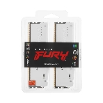 Оперативная память Kingston Fury Beast, DDR5, 32Gb (2x16Gb), 6000MHz, CL36, DIMM, с радиаторами, RGB, белый, фото6