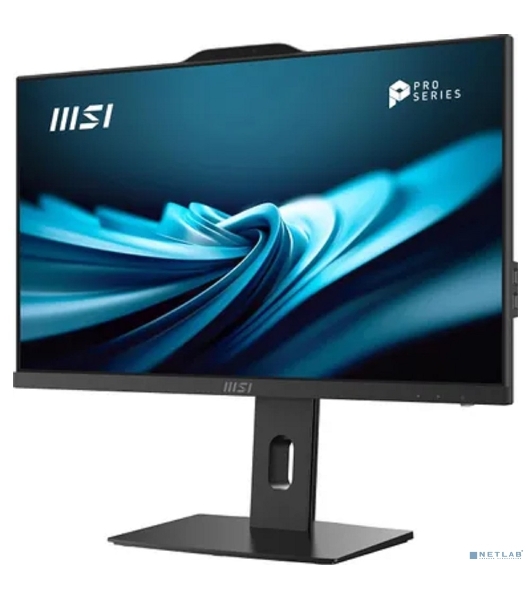 Моноблок MSI Pro AP242P 14M-653RU, 23.8' Full HD i5 14400 (2.5) 16Gb SSD 512Gb UHDG 730 Windows 11 Professional GbitEth WiFi BT 120W клавиатура мышь Cam, 1920x1080, черный (9S6-AE0621-838)