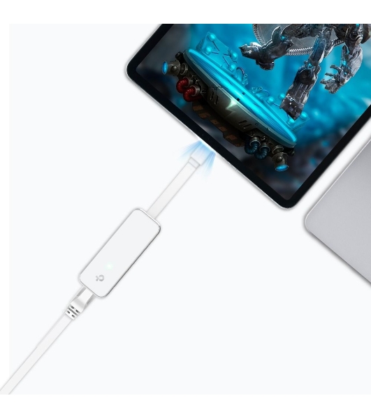 Сетевой адаптер TP-Link UE300C USB Type-C to RJ45 Gigabit Ethernet Network Adapter, USB 3.0 port, 10/100/1000 RJ45 port, Foldable,Portable and Lightweight design, Plug and Play