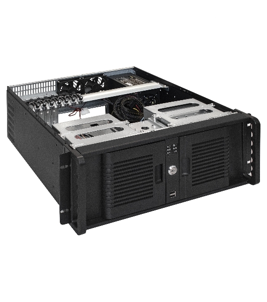 Серверный корпус ExeGate Pro 4U480-15/4U4132 (RM 19', высота 4U, глубина 480, БП 1200ADS, USB)