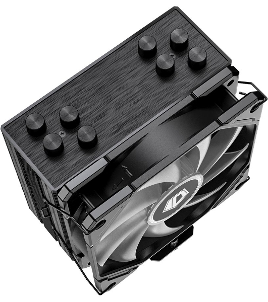 Кулер ID-COOLING SE-224-XTS ARGb черный 120мм алюминий/медь 1500rpm 29db 4-pin 220W 151мм