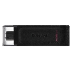 Флешка USB Kingston DataTraveler DT70 (DT70/256Gb), 256Gb, USB Type-C 3.2, R/W 70/45, черный, фото4