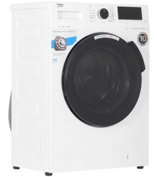 Стиральная машина Beko WSPE6H616S серебристый, загрузка фронтальная 6,5 кг, 1200 об/мин., класс: А++