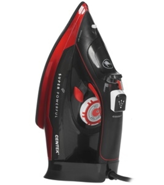 Утюг Centek CT-2359 красный/черный, 3000 Вт, 50 г/мин, 190 г/мин, 320 мл