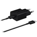 Сетевое зарядное устройство Samsung Adapter 15W Type C with Cable черный (EP-T1510XBEGEU), фото2