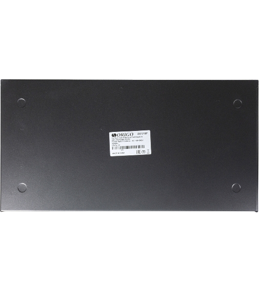 Коммутатор неуправляемый PoEORIGO OS1218P/190W/A1A 16x100Base-TX PoE+, 2x1000Base-T, PoE-бюджет 190 Вт, корпус металл