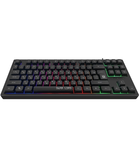 Клавиатура проводная Defender Dark Lord GK-580, USB, черный
