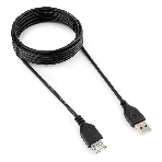 Кабель Gembird PRO USB 2.0 удлинительный 3.0м AM/AF позол. контакты, пакет, фото 1