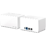 Домашняя Mesh Wi‑Fi система AX6000 Whole Home Mesh Wi-Fi 6 SystemSPEED: 1148 Mbps at 2.4 GHz + 4804 Mbps at 5 GHzSPEC: Internal Antennas, 1× 2.5 Gbps Port (WAN/LAN auto-sensing), 2× Gigabit Ports (WAN/LAN auto-sensing), 1024-QAM, OFDMA, HE160FEATURE: MERCUSYS APP, Router/AP, фото 1