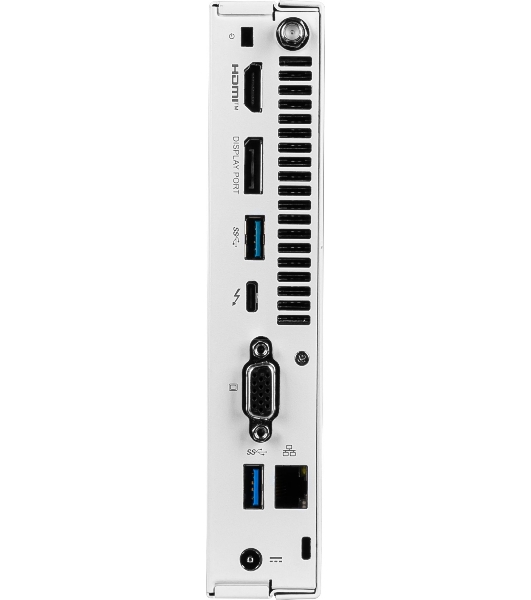 Мини ПК MSI Pro DP10 13M-025BRU i5 1340P (1.9) Iris Xe noOS 2.5xGbitEth WiFi BT 120W белый (936-B0A612-025)
