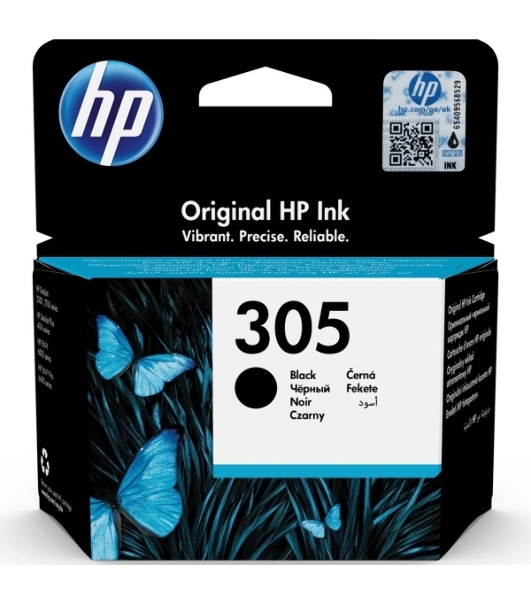 Картридж струйный HP 305 3YM61AE черный (120 стр.) для HP DJ 2320/2710/2720
