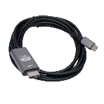 Кабель-переходник Cablexpert CCB-A-CM-HDMI-1.8M с Type-C на HDMI v2.0, Mobile, 1.8м, черный, корбка, фото6