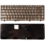 Клавиатура для ноутбука HP Pavilion DV3-2000 DV3-2100 кофе, фото3