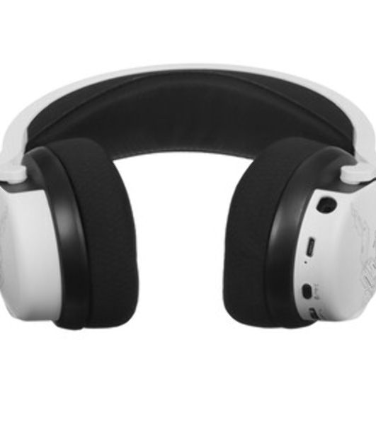 Гарнитура Bloody GR370 белый, беспроводная + проводная, Bluetooth, до 45 ч, подсветка