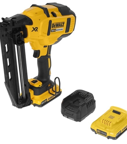 Аккумуляторный шпилькозабивной пистолет DeWalt DCN660D2, 18 В XR, 2 АКБ 2 А·ч